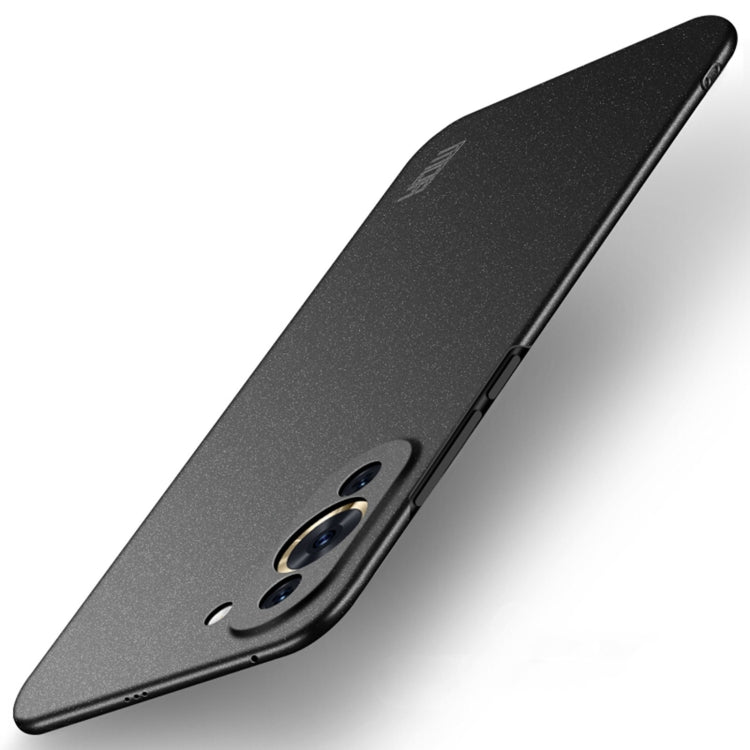 For Huawei Nova 10 Pro MOFI Fandun Series Frosted PC Ultra-thin Phone Case(Black) - Huawei Cases by MOFI | Online Shopping UK | buy2fix