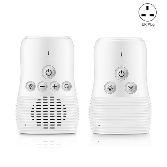 DBM-8 Wireless Audio Two-way Talk Back Baby Monitor, Intercom Sound Alert for Infant(UK Plug) - Security by buy2fix | Online Shopping UK | buy2fix