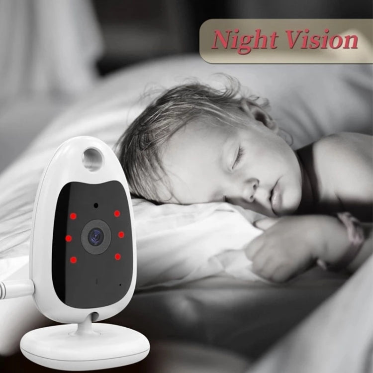 VB610 Baby Monitor Camera Wireless Two-way Talk Back Baby Night Vision IR Monitor(UK Plug) - Security by buy2fix | Online Shopping UK | buy2fix