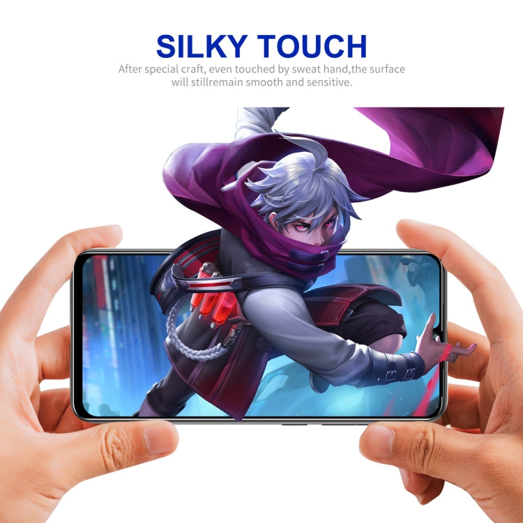 For Xiaomi Redmi 12C / Poco C55 ENKAY Hat-Prince Full Glue 0.26mm 9H 2.5D Tempered Glass Full Film -  by ENKAY | Online Shopping UK | buy2fix