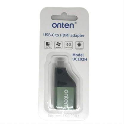 Onten UC102H 4K Type-C to HDMI Adapter (Random Color Delivery) -  by Onten | Online Shopping UK | buy2fix
