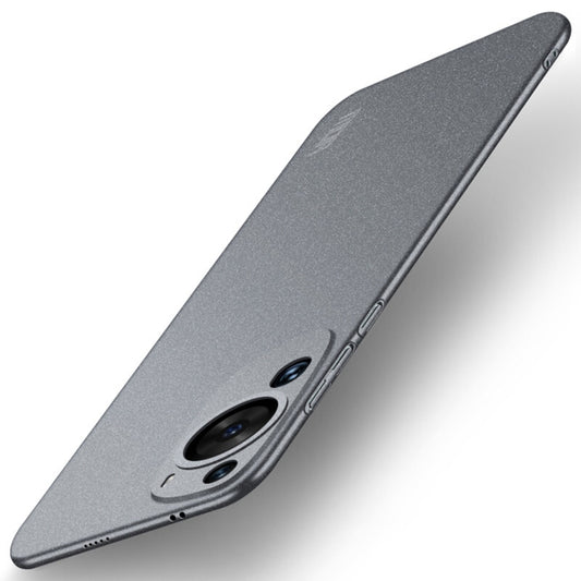 For Huawei P60 Art MOFI Fandun Series Frosted PC Ultra-thin All-inclusive Phone Case(Gray) - Huawei Cases by MOFI | Online Shopping UK | buy2fix