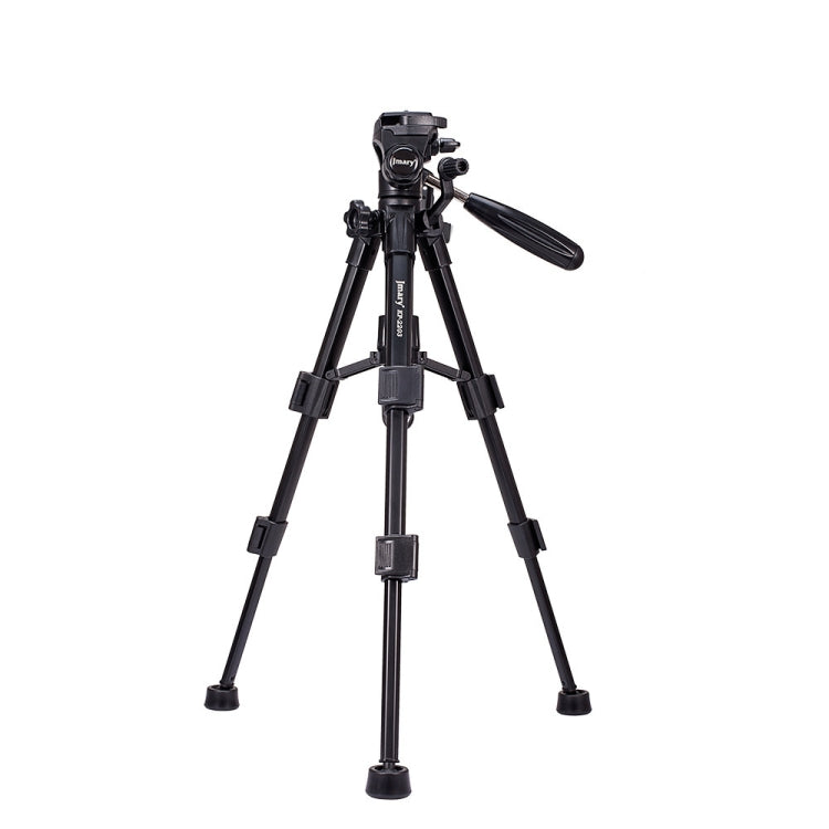 JMARY KP-2203 Portable Aluminum Alloy Telescopic SLR Camera Phone Photography Tripod(Black) - Tripods by Jmary | Online Shopping UK | buy2fix