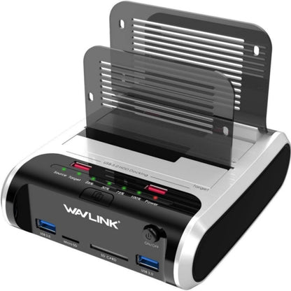 Wavlink ST336A SSD HDD Fast Offline Clone SATA  USB 3.0 External Hard Drive Case(AU Plug) - HDD Enclosure by buy2fix | Online Shopping UK | buy2fix