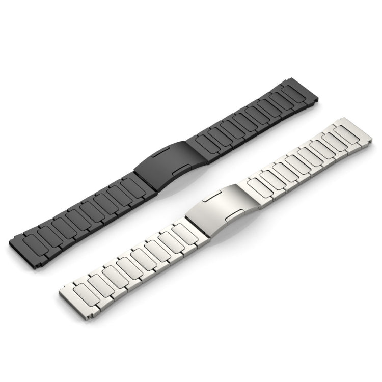 For Huawei GT2 46mm 22mm I-Shaped Titanium Alloy Watch Band(Sliver) - Watch Bands by buy2fix | Online Shopping UK | buy2fix