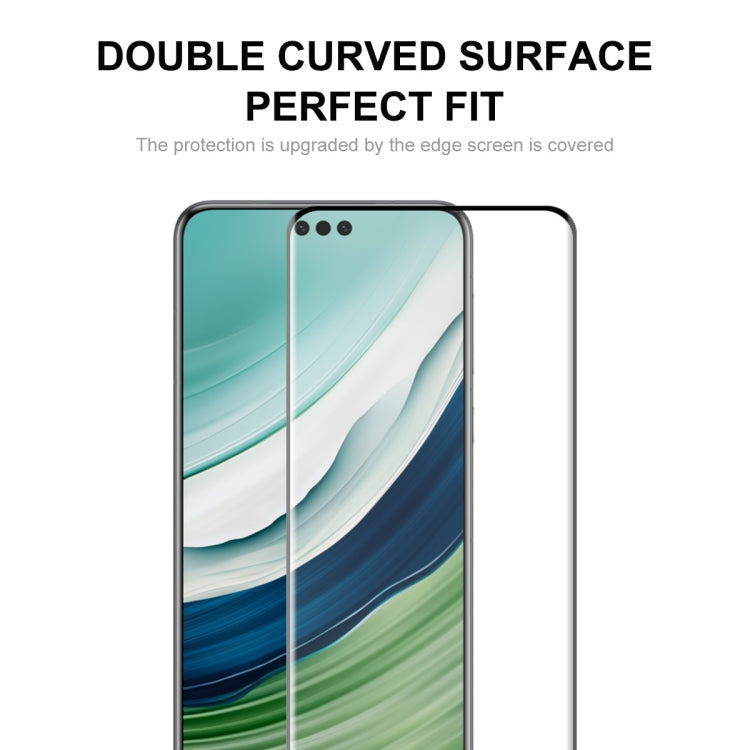 For Huawei Mate 60 Pro 5pcs ENKAY Hat-Prince Heat Bending Full Side Glue Tempered Glass Film(Transparent) - Huawei Tempered Glass by ENKAY | Online Shopping UK | buy2fix