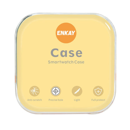 For Garmin Venu 3S ENKAY Hat-Prince Full Coverage Electroplated TPU Watch Case with Screen Protection(Silver) - Watch Cases by ENKAY | Online Shopping UK | buy2fix