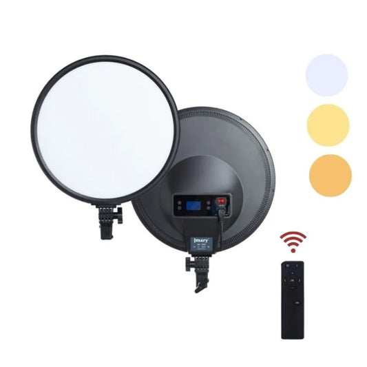 JMARY FM-15RS 40W Adjustable 15-inch Portrait Light Studio LED Round Fill Light(EU Plug) -  by Jmary | Online Shopping UK | buy2fix