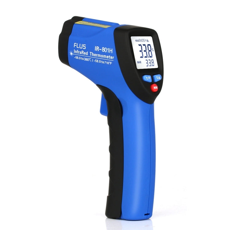 FLUS IR-801H -50～350℃Laser Infrared  Mini Handheld Portable Digital Electronic Outdoor Non-contact Thermometer - Thermostat & Thermometer by FLUS | Online Shopping UK | buy2fix