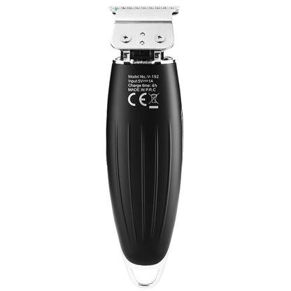 VGR V-192 5W USB Home Portable Hair Clipper with Battery Power Display (Silver) - Hair Trimmer by VGR | Online Shopping UK | buy2fix