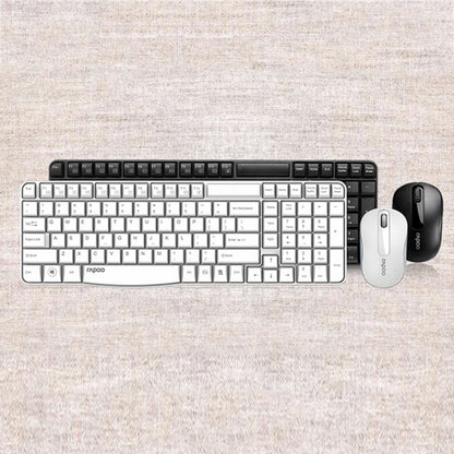 Rapoo X1800S 2.4GHz Wireless Keyboard and Mouse Set(Black) - Wireless Keyboard by Rapoo | Online Shopping UK | buy2fix