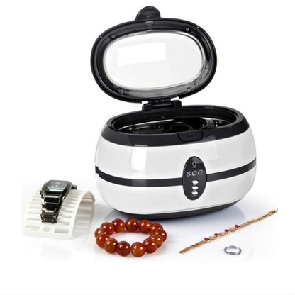 VGT-800 600ml Low Noise Vacuum Cleaner Ultrasonic Cleaner with SUS304 Tank for Home Jewelry Eyeglass Watch, Specification:US Plug - Home & Garden by buy2fix | Online Shopping UK | buy2fix