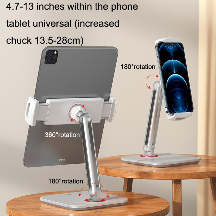 SSKY X28 Desktop Phone Tablet Stand Folding Bed Head Online Classes Convenient Support(White) - Desktop Holder by SSKY | Online Shopping UK | buy2fix