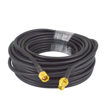 RP-SMA Male To RP-SMA Female RG58 Coaxial Adapter Cable, Cable Length:10m - Connectors by buy2fix | Online Shopping UK | buy2fix