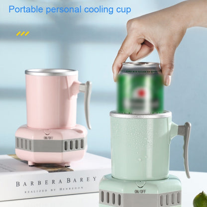 Fast Cooling Cup Mini Chilled Drinks Juice Desktop Quick-Freeze Cooling Drinks Cup, CN Plug(Blue) - Refrigerators & Parts by buy2fix | Online Shopping UK | buy2fix