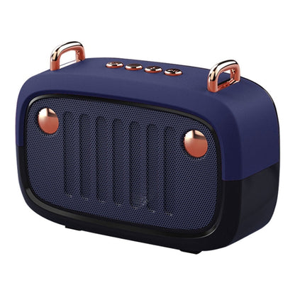 BS32D Wireless Bluetooth Speaker Cartoon Subwoofer Outdoor Card Portable Mini Speaker(Blue) - Mini Speaker by buy2fix | Online Shopping UK | buy2fix