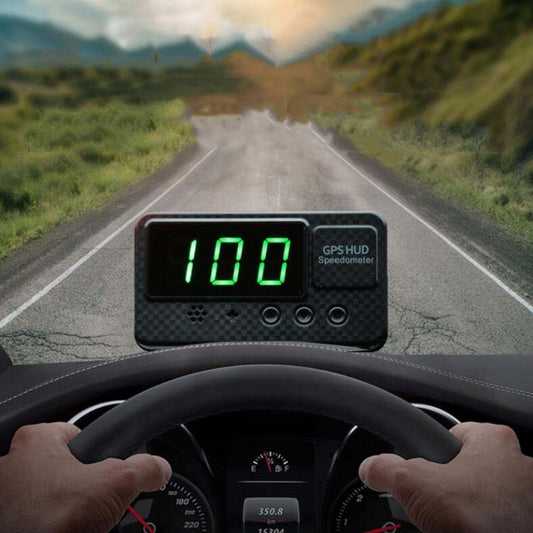 Kingneed C60S 3inch Car HUD Head-up Display Car Universal GPS Satellite Speedometer Speeding Alarm Speeding Alarm / GPS Satellite Speed Measurement(Black) - Head Up Display System by Kingneed | Online Shopping UK | buy2fix