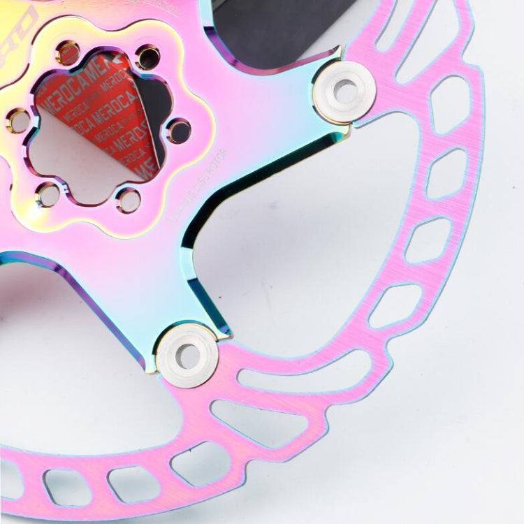 IIIPRO Floating Disc Road Mountain Bike Six Nail Disc Brake Disc, Size:160mm(Colorful) - Outdoor & Sports by IIIPRO | Online Shopping UK | buy2fix