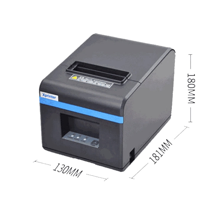 Xprinter XP-N160II Thermal Ticket Printing Machine Bluetooth Receipt Printer, Style:EU Plug(Gray) - Printer by Xprinter | Online Shopping UK | buy2fix