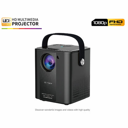 C500 Portable Mini LED Home HD Projector, Style:Android Version(Black) - Consumer Electronics by buy2fix | Online Shopping UK | buy2fix