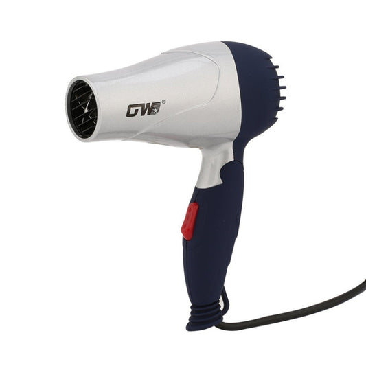 GW-555 220V Portable Mini Hair Blower Foldable Traveller Household Electric Hair Dryer(Silver) - Home & Garden by buy2fix | Online Shopping UK | buy2fix