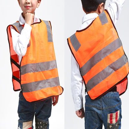 Safety Kids Reflective Stripes Clothing Children Reflective Vest(Blue) - Reflective Safety Clothing by buy2fix | Online Shopping UK | buy2fix