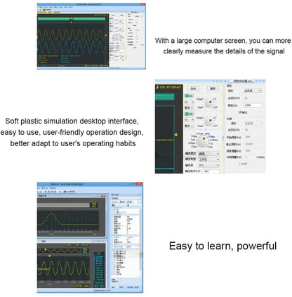 ISDS205A Multifunctional 20M Bandwidth 48MGS/s USB Virtual Digital Oscilloscope PC Spectrum Analyzer and Data Recorder - Consumer Electronics by buy2fix | Online Shopping UK | buy2fix