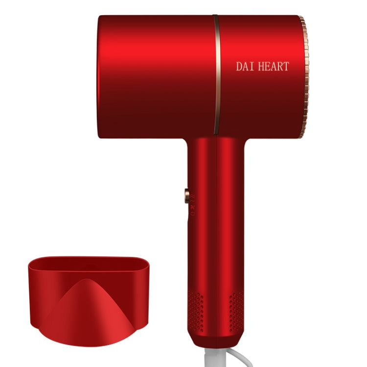 DAI HEART BG-F01 Home Dormitory Silent Negative Ion Hair Dryer, CN Plug( China Red) - Hair Dryers & Accessories by DAI HEART | Online Shopping UK | buy2fix