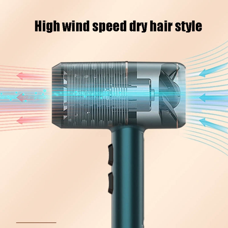 Home Dormitory Mute High-Power Hot And Cold Air Hair Dryer, 220V UK Plug(Grey) - Home & Garden by buy2fix | Online Shopping UK | buy2fix