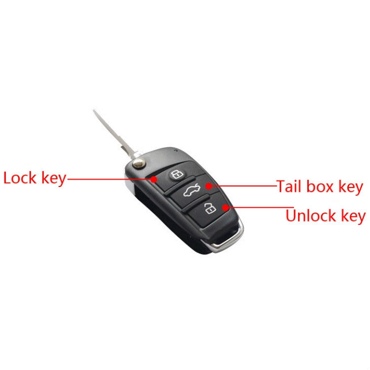 2 Set Car Remote Control Central Lock Keyless Entry System 12V Universal Model Key - Remote Control by buy2fix | Online Shopping UK | buy2fix