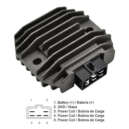 2005.1.2 Motorcycle Rectifier For Kawasaki ZZR600 / ZX600D / 1990-1992 - In Car by buy2fix | Online Shopping UK | buy2fix