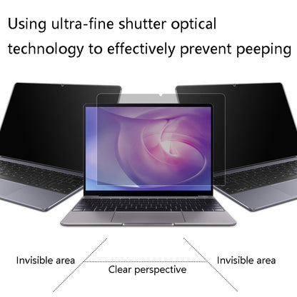 Laptop Anti-Peep Film Anti-Peeping Matte Reflective Screen Protective Film For Huawei MateBook 13 (Full Glue) - Computer & Networking by buy2fix | Online Shopping UK | buy2fix