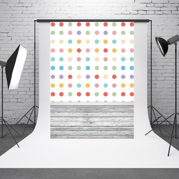 1.5m x 2.1m Light Spot Retro Wooden Board Baby Photo Shooting Background Cloth - Camera Accessories by buy2fix | Online Shopping UK | buy2fix