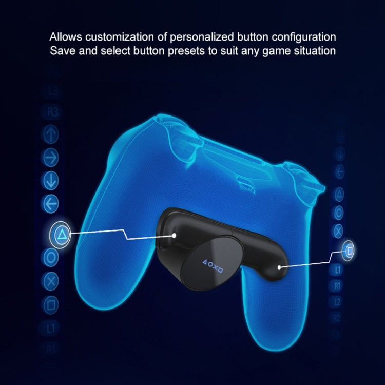 Heart For Game Controller Rear Side Key Connecting Plate Additional Buttons On The Back Connect The Rear Extension Unit For PS4 - Gamepads by buy2fix | Online Shopping UK | buy2fix