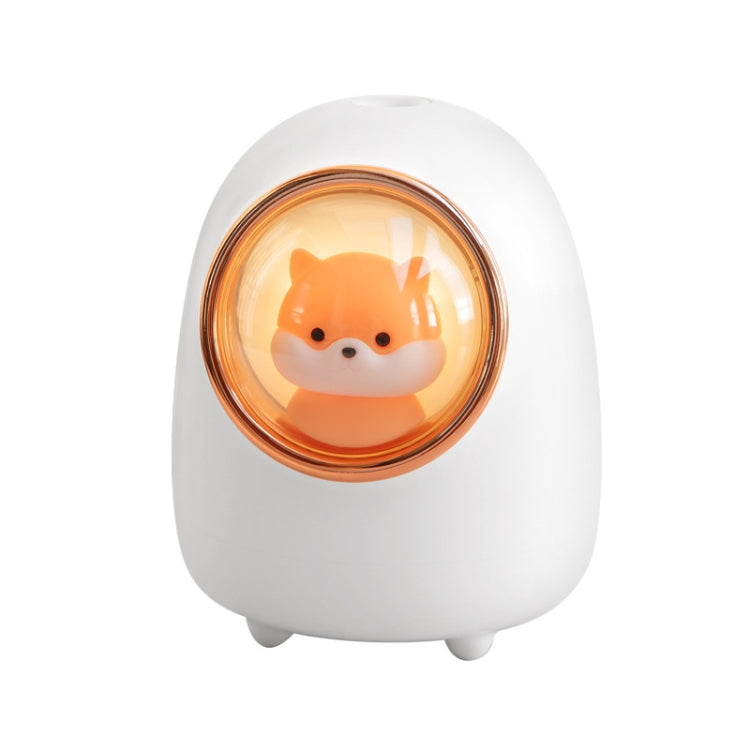 M08 USB Charging Type Cartoon Space Capsule Car Portable Cute Pet Desktop Humidifier(White) - Home & Garden by buy2fix | Online Shopping UK | buy2fix