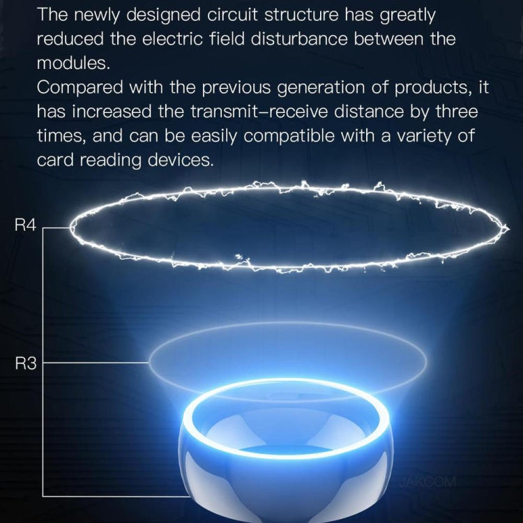 JAKCOM R4 Smart Ring Multifunctional Lord Of The Rings, Size: 70mm for Apple & Android(Number 12) - Smart Rings / Smart Telephones by JAKCOM | Online Shopping UK | buy2fix