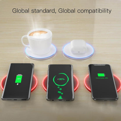 JAKCOM TWC Multifunctional Wireless Charging with Constant Temperature Heating Function UK Plug (Black) - Apple Accessories by JAKCOM | Online Shopping UK | buy2fix