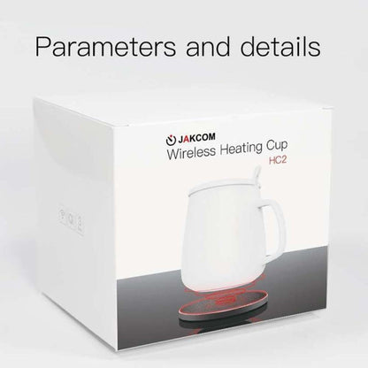 JAKCOM HC2S Wireless Heating Cup Set(White) - Vacuum Thermoses & Cups by buy2fix | Online Shopping UK | buy2fix