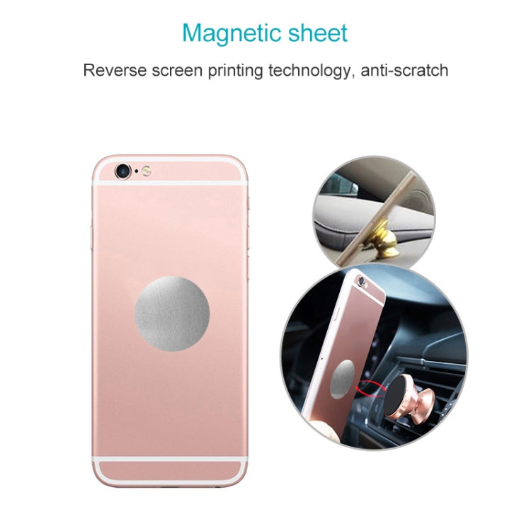 20 PCS Metal Plate Disk Iron Sheet For Magnetic Car Phone Stand Holder(25x0.3mm) - Apple Accessories by buy2fix | Online Shopping UK | buy2fix