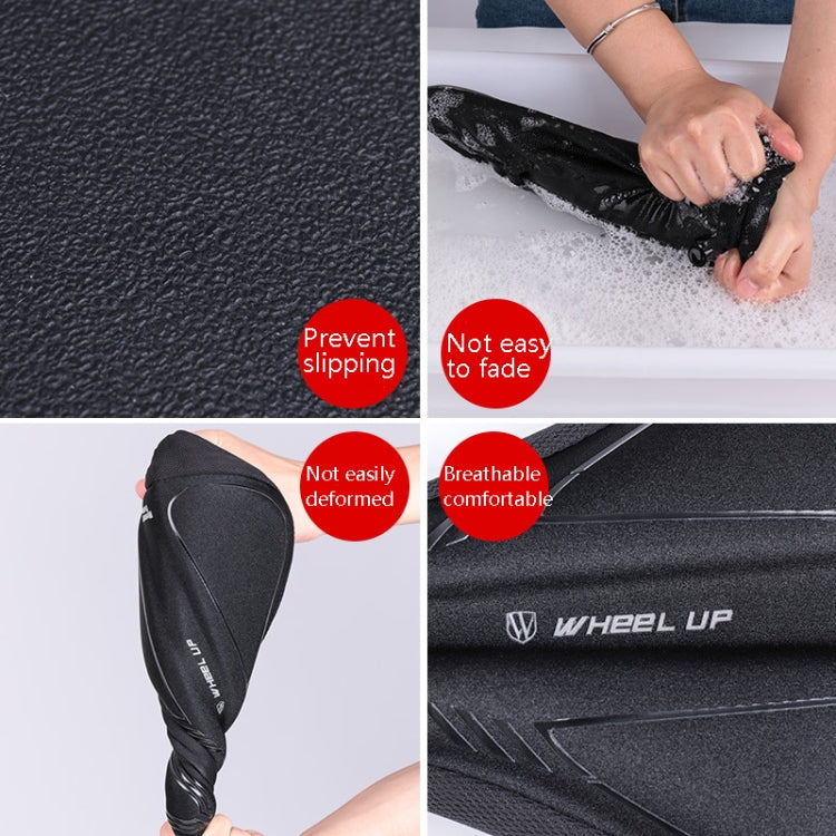 Wheel Up Bicycle Silicone Cushion Cover Mountain Bike Thickening GEL Saddle Cover Riding Equipment(Large) - Outdoor & Sports by Wheel UP | Online Shopping UK | buy2fix