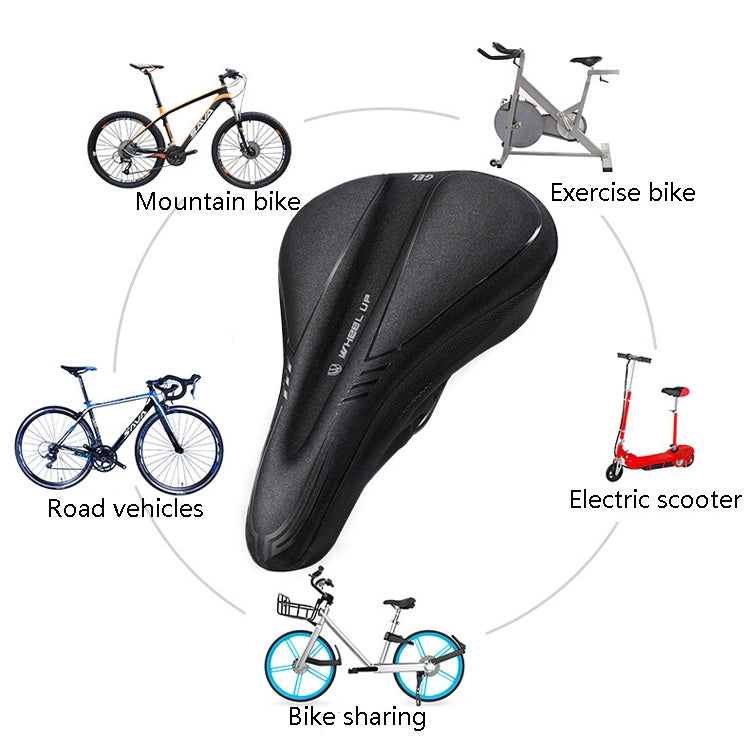 Wheel Up Mountain Bike Cushion Cover Thicken Comfortable And Soft Widen Sponge Cushion Cover Four Seasons Universal Large - Outdoor & Sports by buy2fix | Online Shopping UK | buy2fix