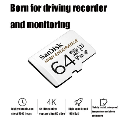 SanDisk U3 Driving Recorder Monitors High-Speed SD Card Mobile Phone TF Card Memory Card, Capacity: 256GB - Micro SD Card by SanDisk | Online Shopping UK | buy2fix