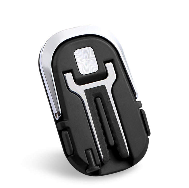 3 PCS Creative Car Phone Holder Car Multi-Function Air Outlet Navigation Ring Bracket(Black) - Ring Holder by buy2fix | Online Shopping UK | buy2fix