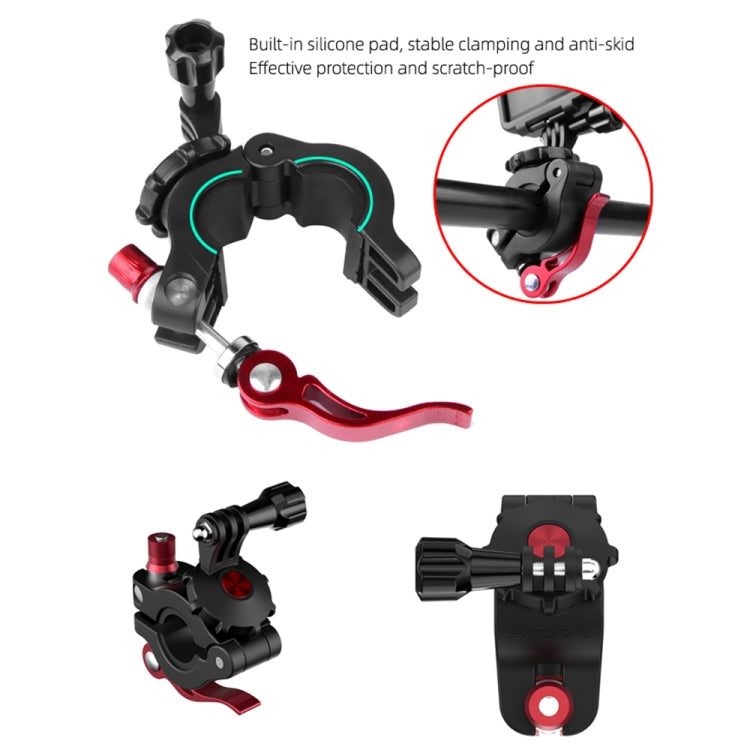 Sunnylife TY-Q9266 for Insta360 GO / DJI Osmo Action / GoPro Mount Bracket Stabilizer Bicycle Clip with Screw - DJI & GoPro Accessories by Sunnylife | Online Shopping UK | buy2fix