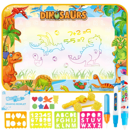 Children Luminous Magic Graffiti Water Drawing Mat, Size: 100 x 70cm, Style: Complete Set - Drawing Toys by buy2fix | Online Shopping UK | buy2fix