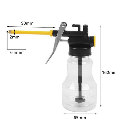 4 PCS CY-0085 Home Long Mouth Injection Device Machine Oil Pot Manual Lubrication Gear Oil Filler, Style: Transparent 250ml - In Car by buy2fix | Online Shopping UK | buy2fix