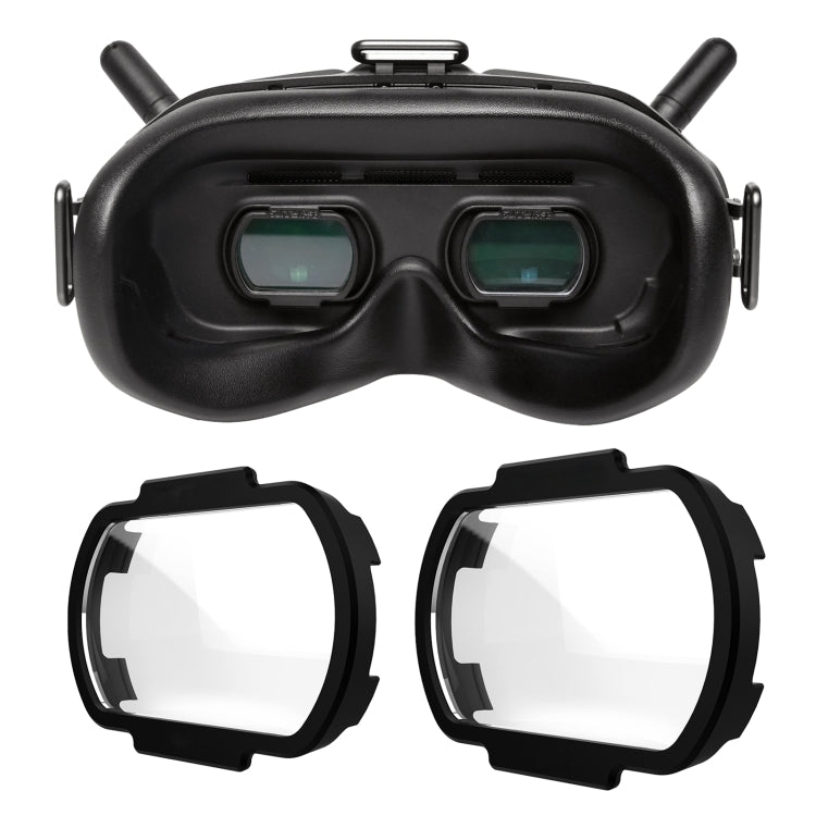 Sunnylife FV-Q9334 2 PCS Myopia Lens Nearsighted Corrective Aspherical Lens for DJI FPV Goggles V2, Colour: 700 Degree - DJI & GoPro Accessories by Sunnylife | Online Shopping UK | buy2fix