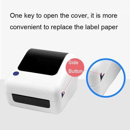 100mm Express Order Printer Thermal Self-adhesive Label Printing Machine, Style:IP486(US Plug) - Consumer Electronics by buy2fix | Online Shopping UK | buy2fix