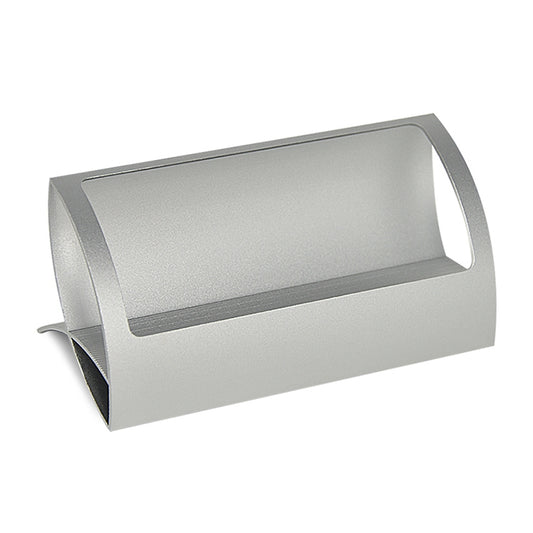 Creative Metal Card Holders Note Holders for Office Display Desk Business Card Holders Desk Accessories Stand Clip(Silver) - Home & Garden by buy2fix | Online Shopping UK | buy2fix