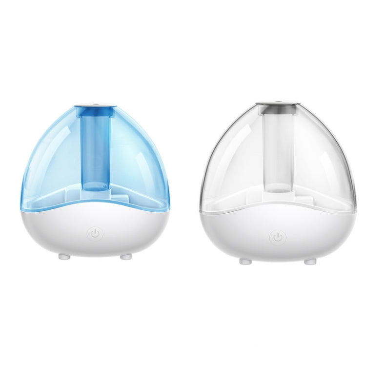 K11 1500ml Transparent Humidifier Household Mute Small Air Purifier Large-Capacity Ultrasonic Humidifier, CN Plug(White) - Home & Garden by buy2fix | Online Shopping UK | buy2fix